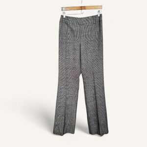 Vintage Carlisle Wool Blend High Waisted Tweed Knit Wide Leg Pants Trousers 6